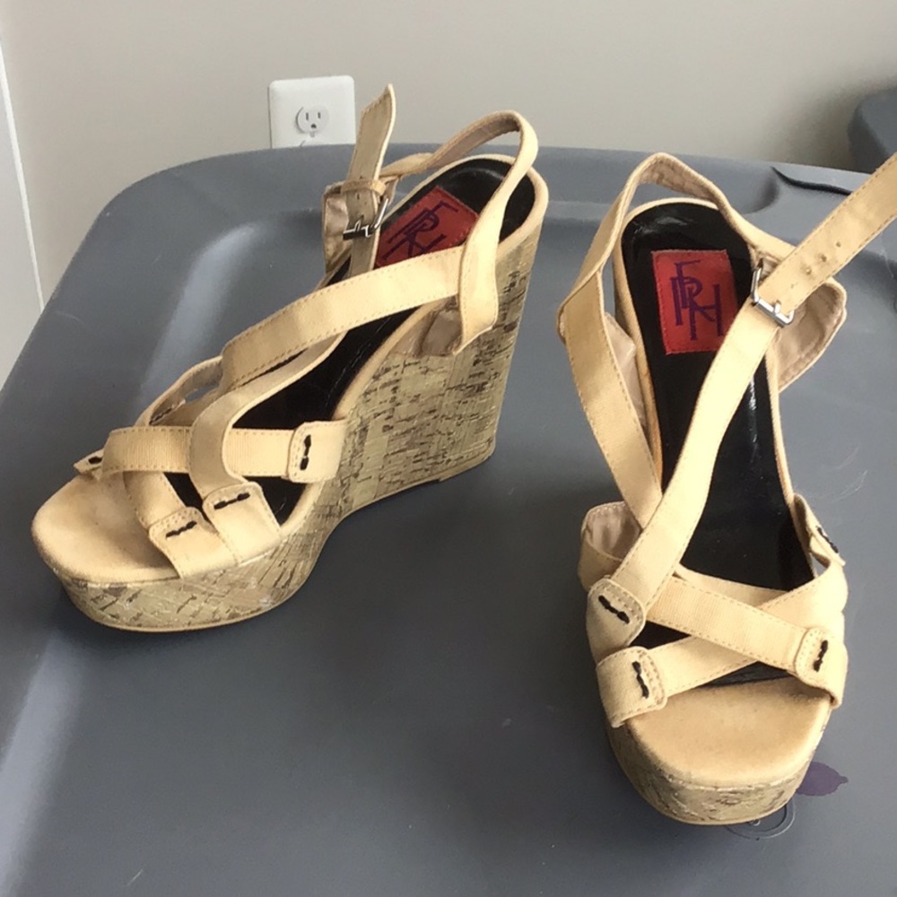 FRH Espadrilles. Size 9. Fair condition.